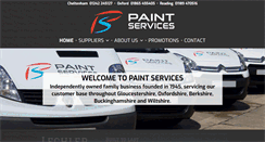 Desktop Screenshot of paint-services.co.uk